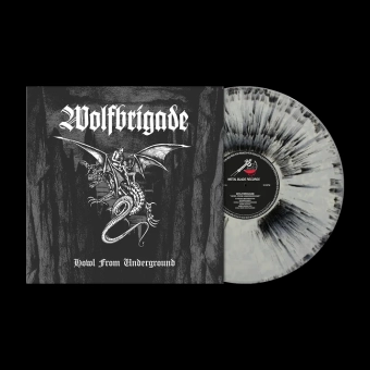WOLFBRIGADE Howl from Underground LP GREY BLACK DUST , PRE-ORDER [VINYL 12"]